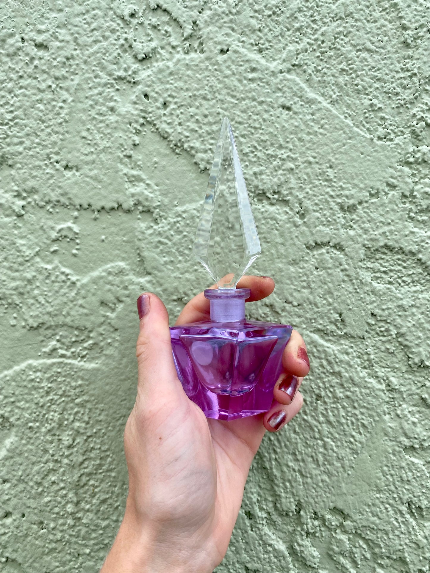 Purple Wizard Potion Bottle