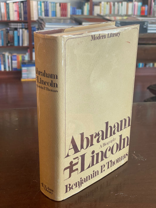 Abraham Lincoln by Benjamin P. Thomas (first edition, 1968)