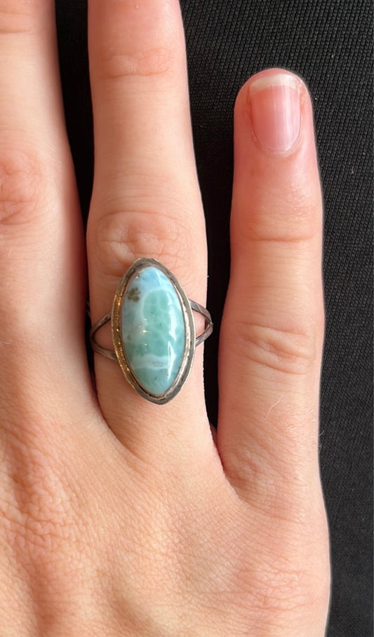 Larimar Ring
