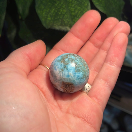 Larimar Sphere