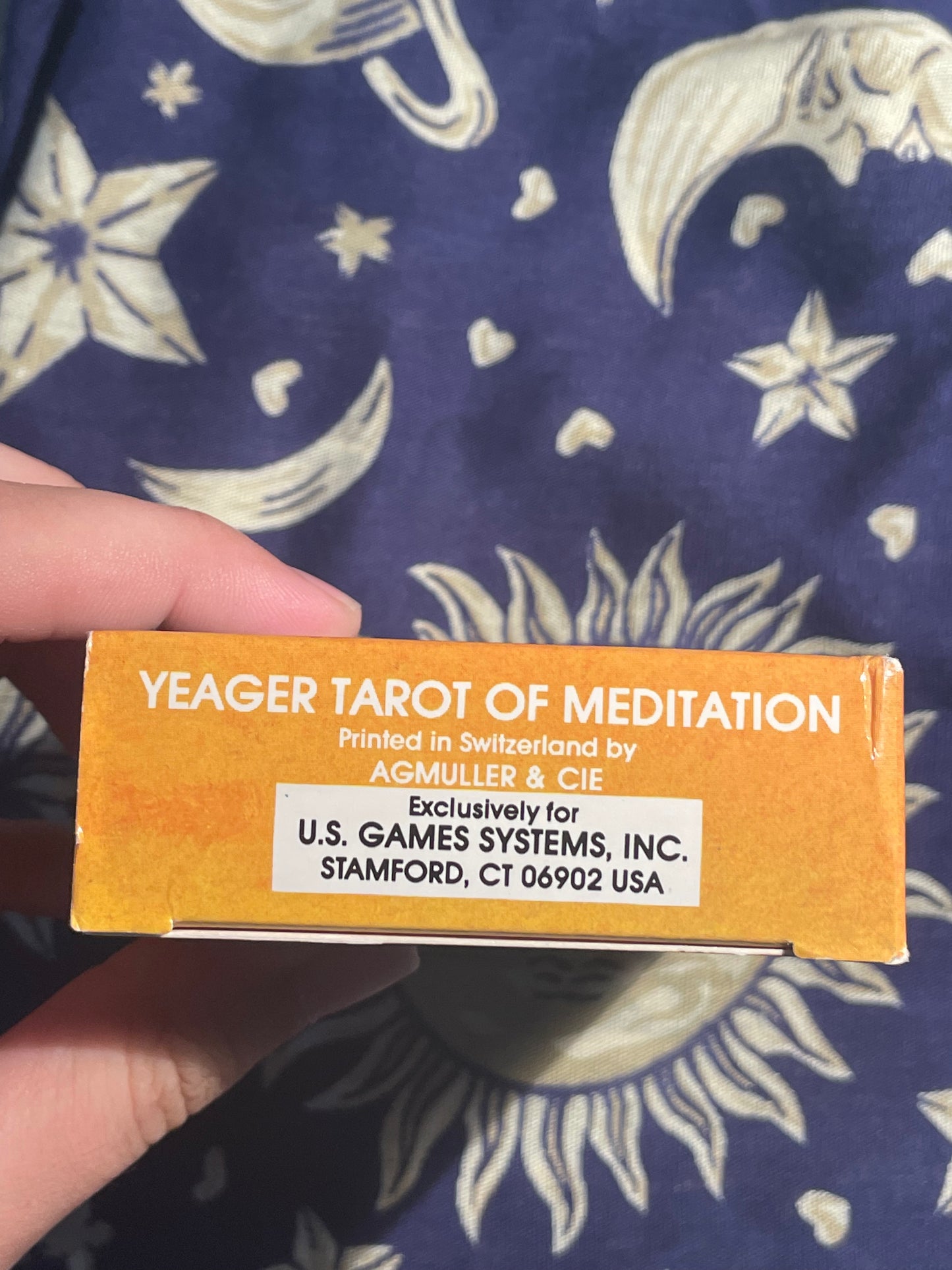 Vintage Yeager Tarot of Meditation