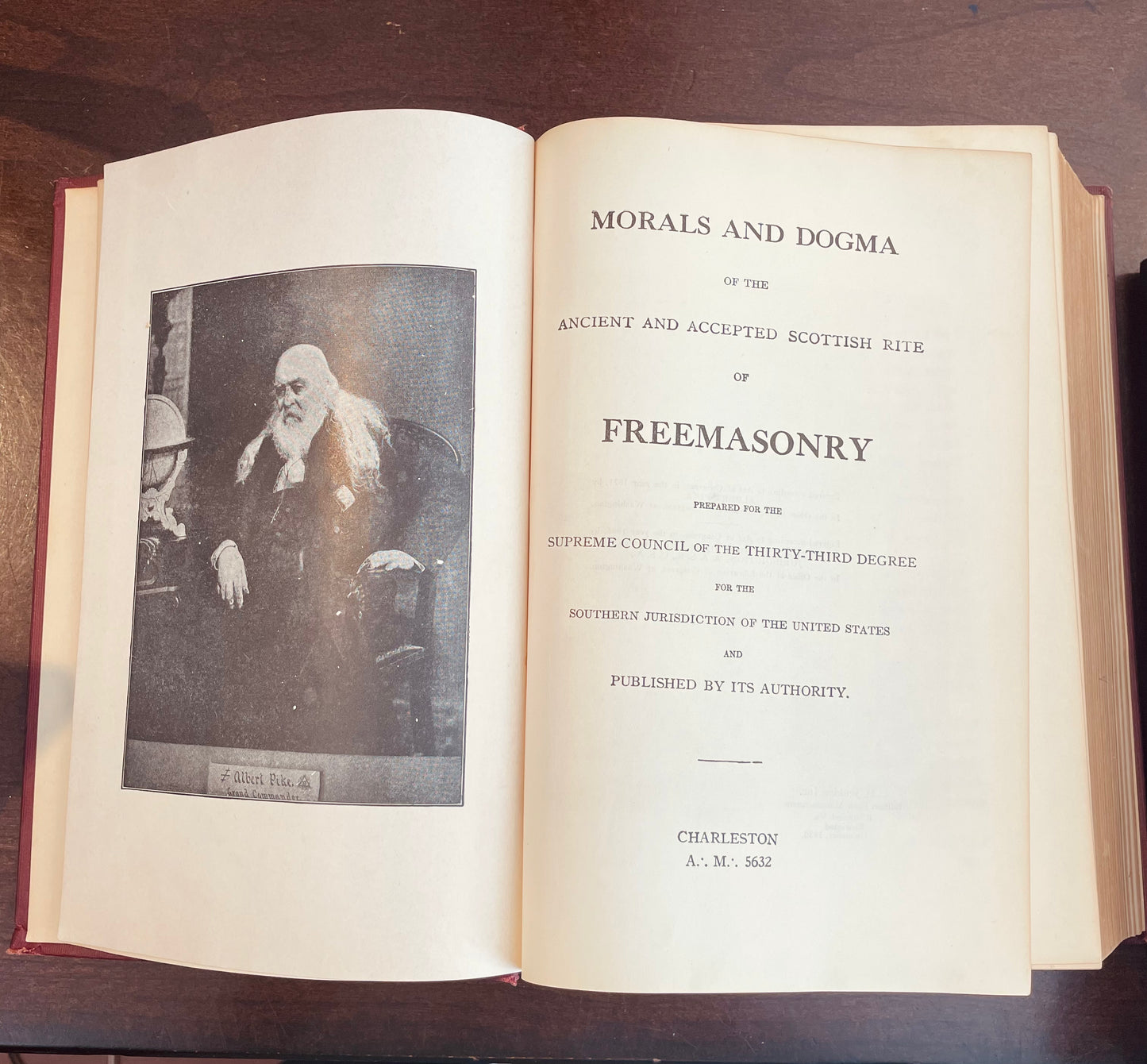 Morals and Dogma by Albert Pike