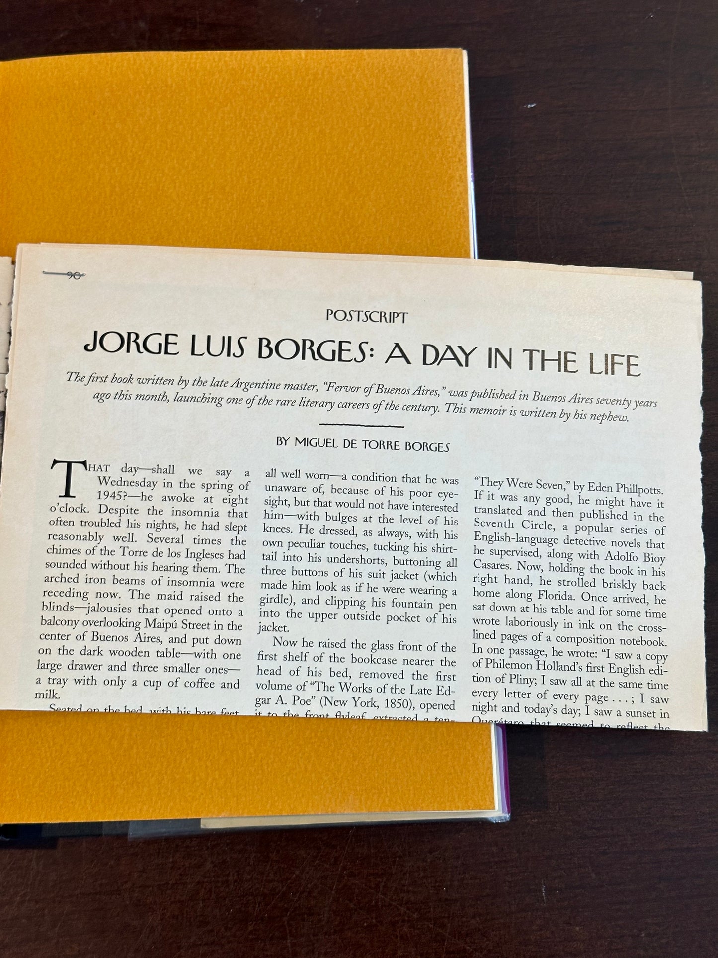 Chronicles of Bustos Domecq by Jorge Luis Borges and Adolfo Bioy-Casares (First Edition)