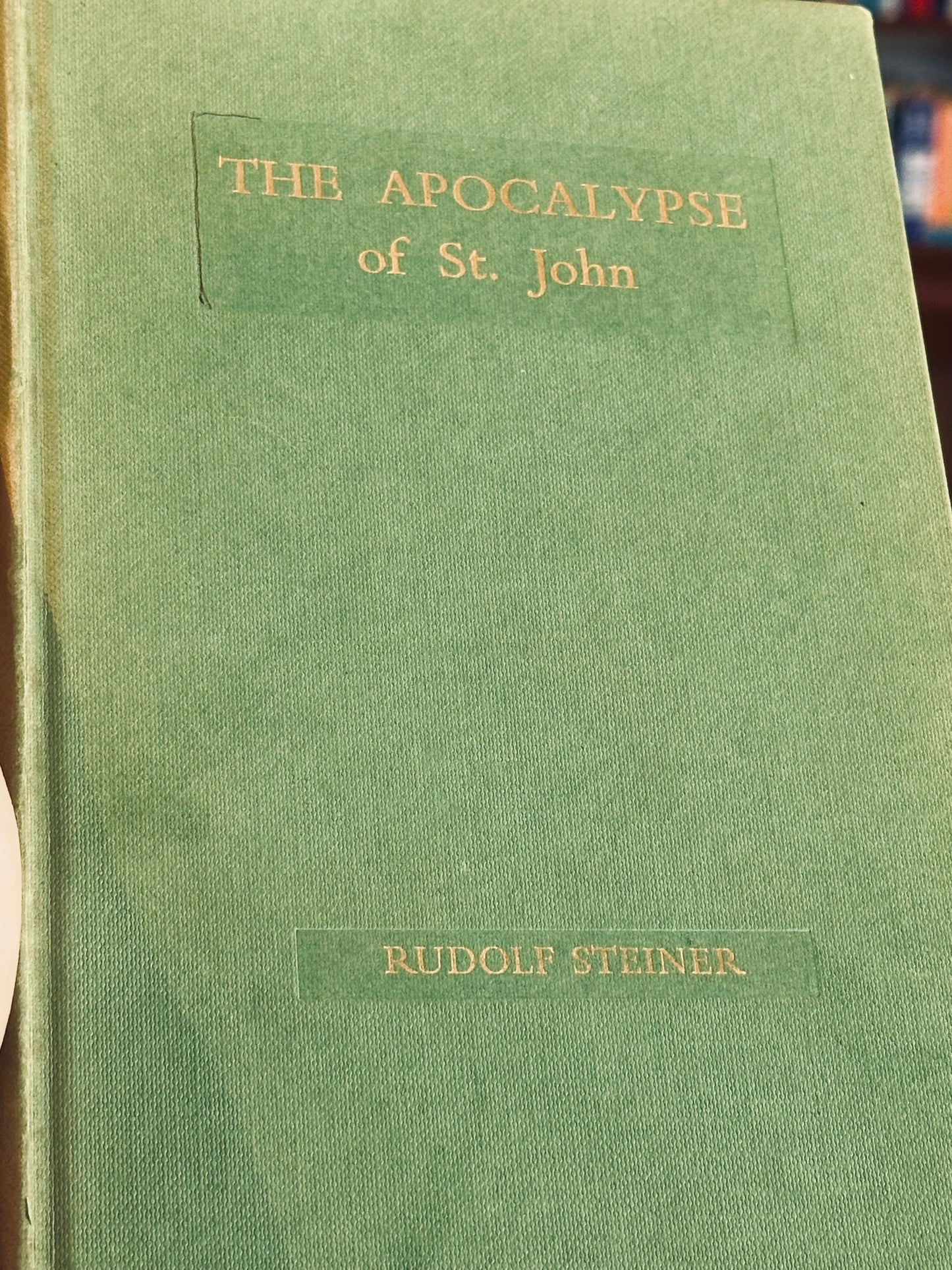 The Apocalypse of St. John by Rudolf Steiner