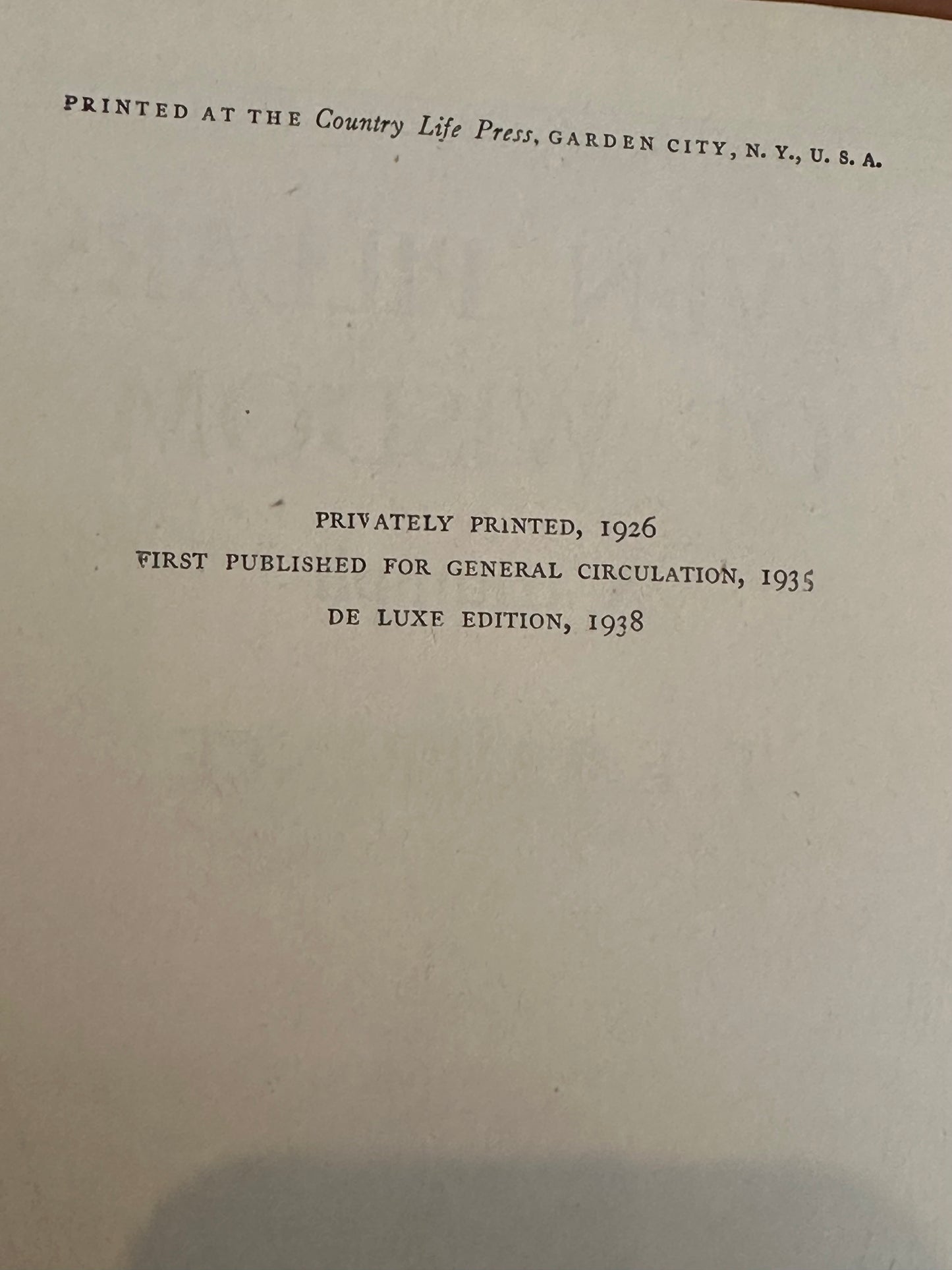 Seven Pillars of Wisdom by T.E. Lawrence