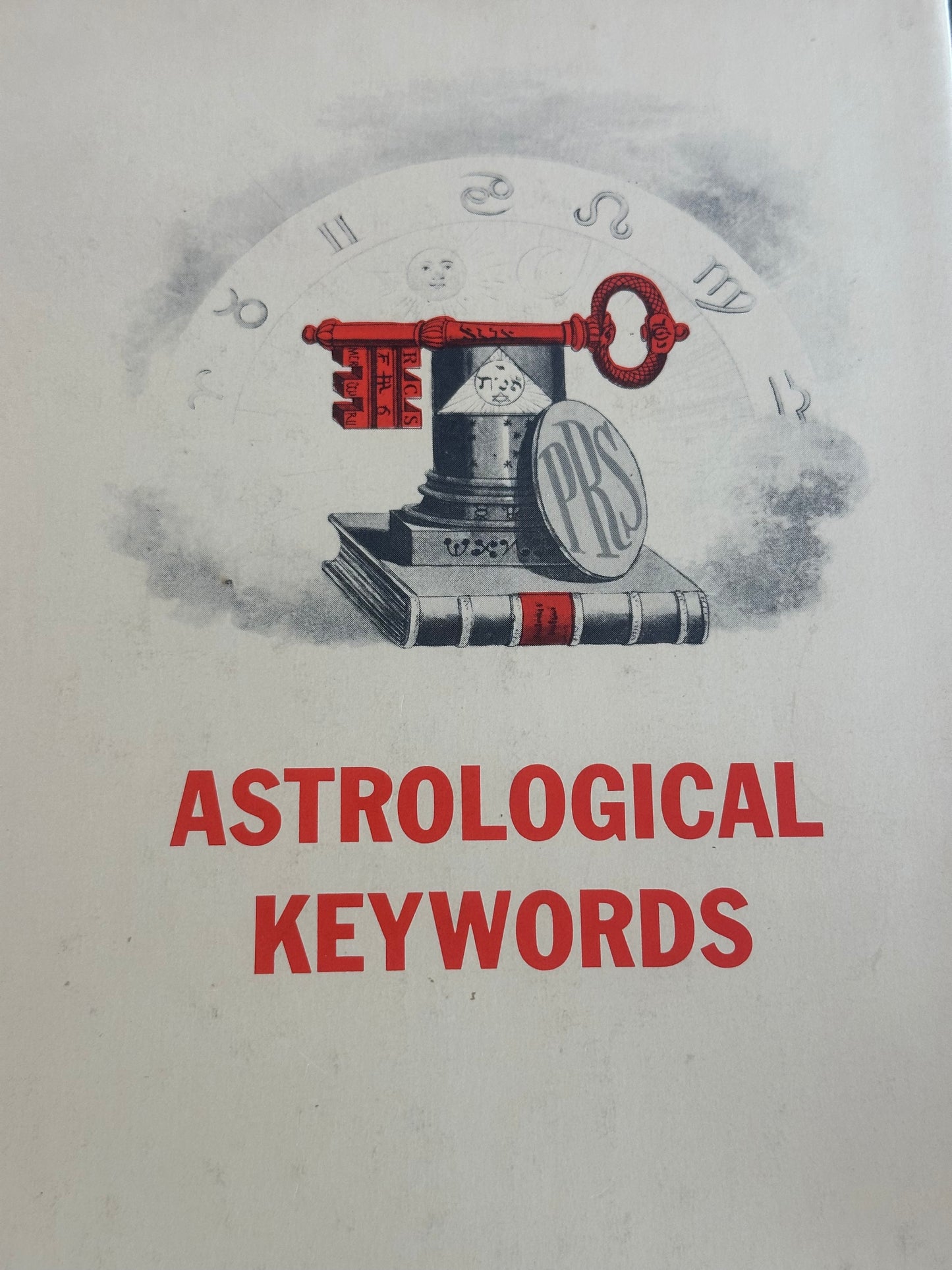 Astrological Keywords by Manly P. Hall