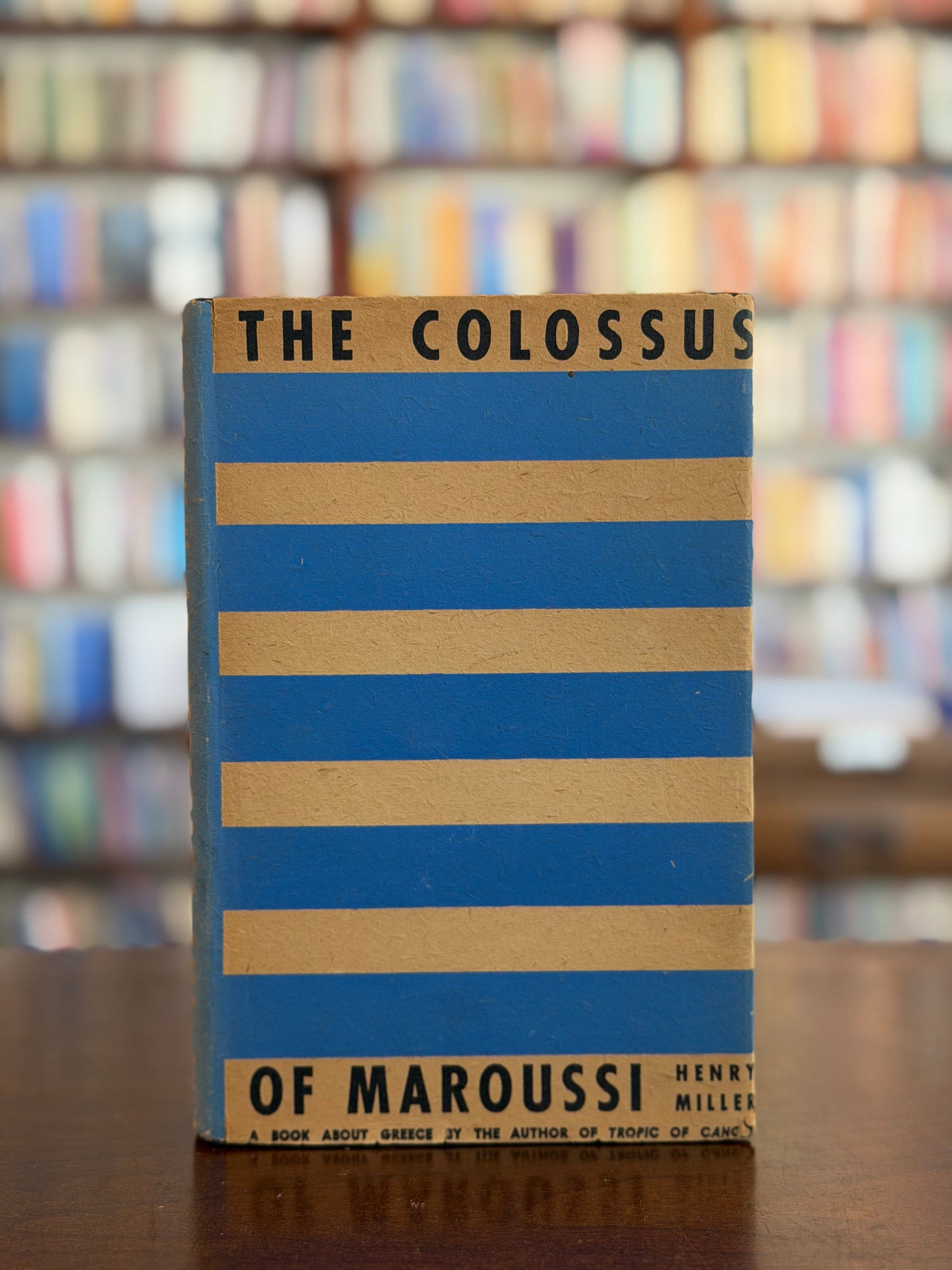 The Colossus of Maroussi by Henry Miller (First Edition)