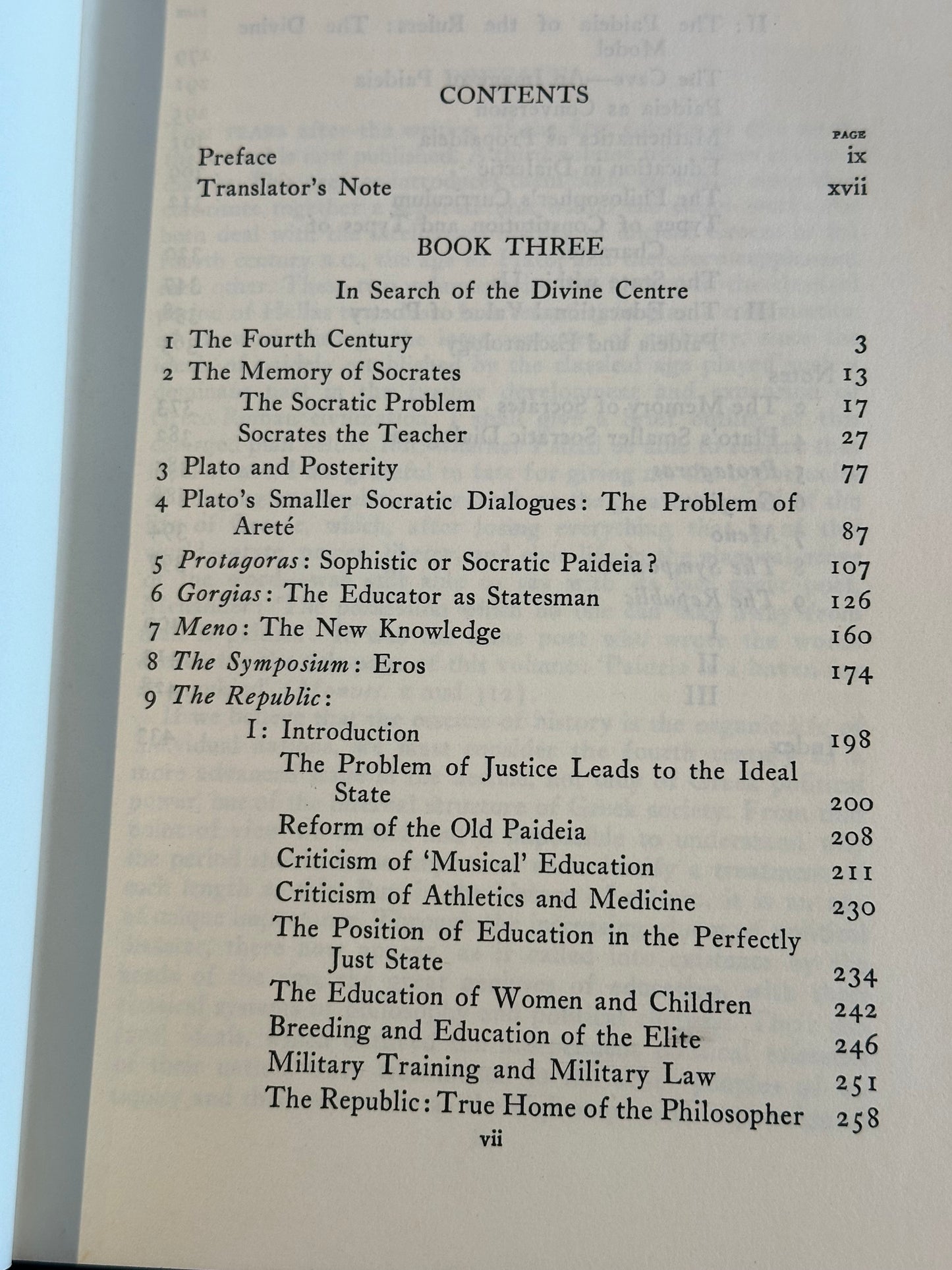 Paidei: The Ideals of Greek Culture by Werner Jaeger (3 vol. set)