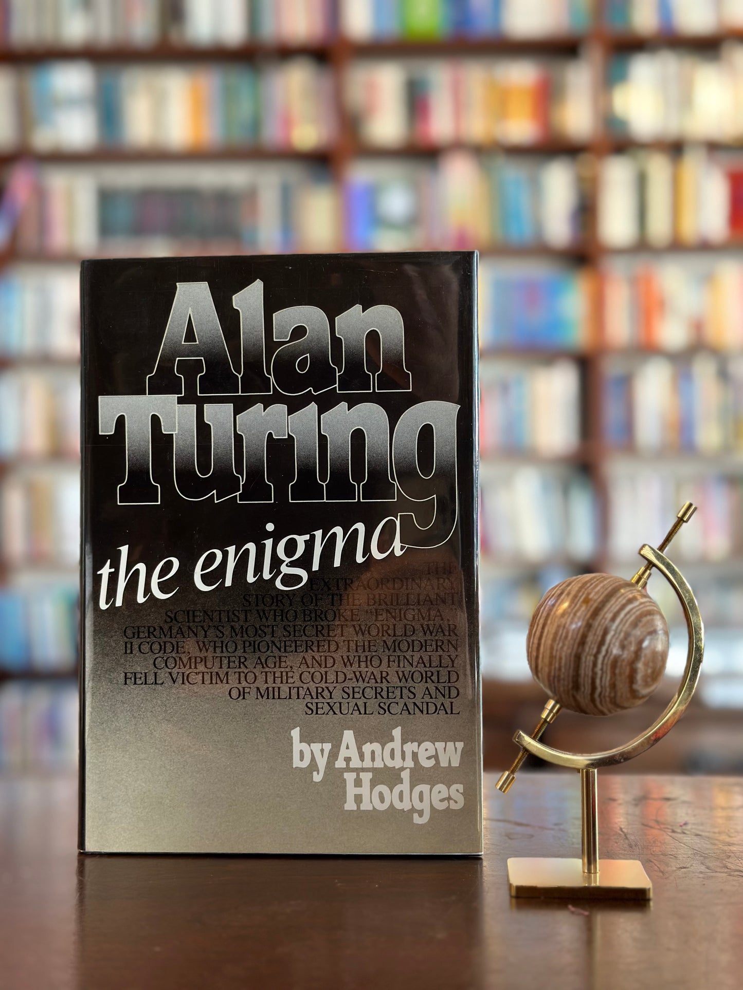 Alan Turing: The Enigma by Andrew Hodges (First Edition)