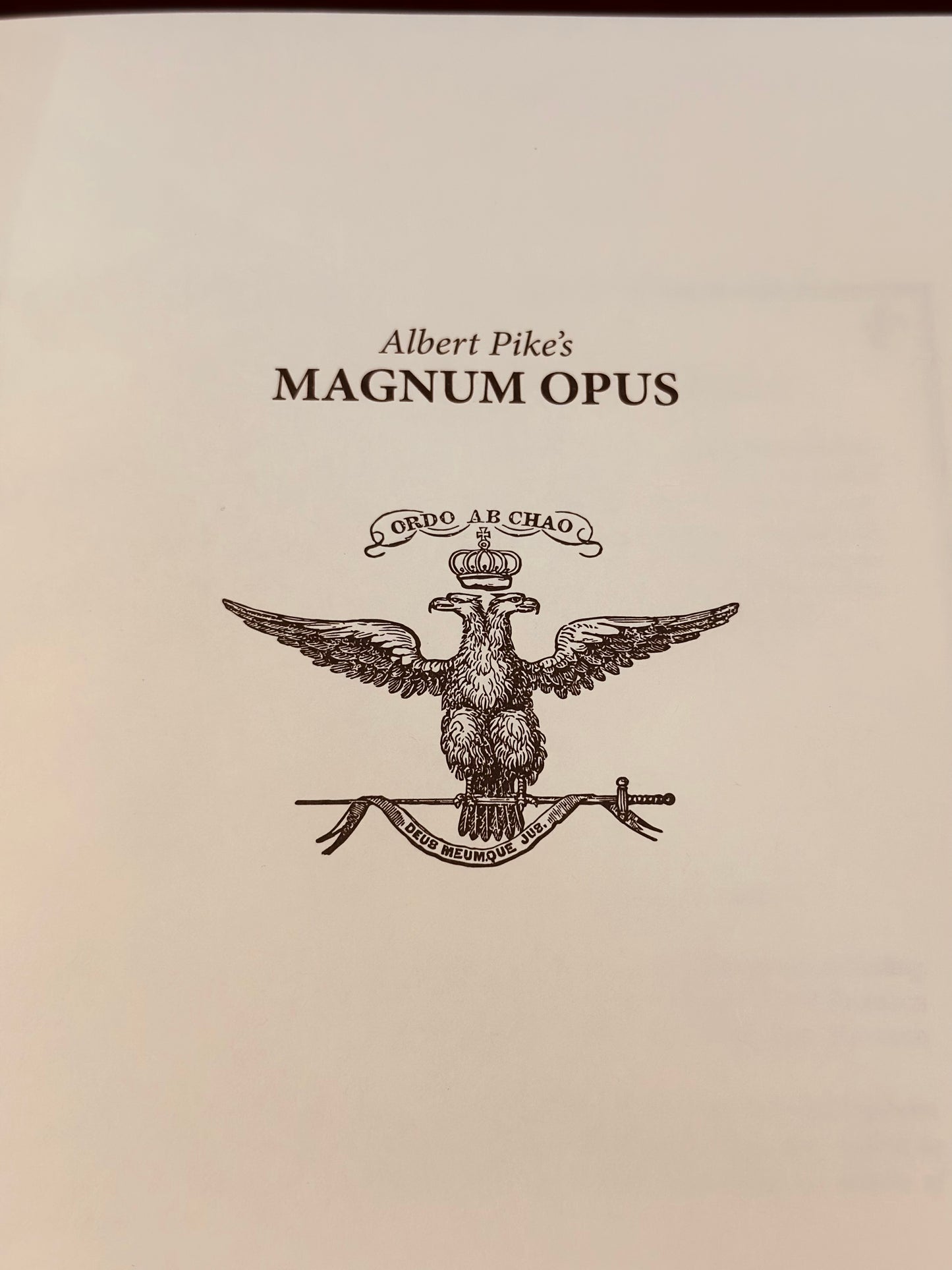 Magnum Opus by Albert Pike