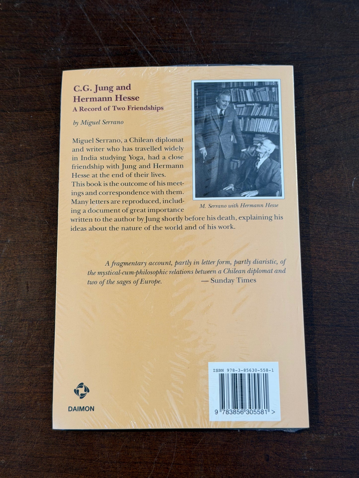 C.G. Jung and Herman Hesse: A Record of Two Friendships by Miguel Serrano