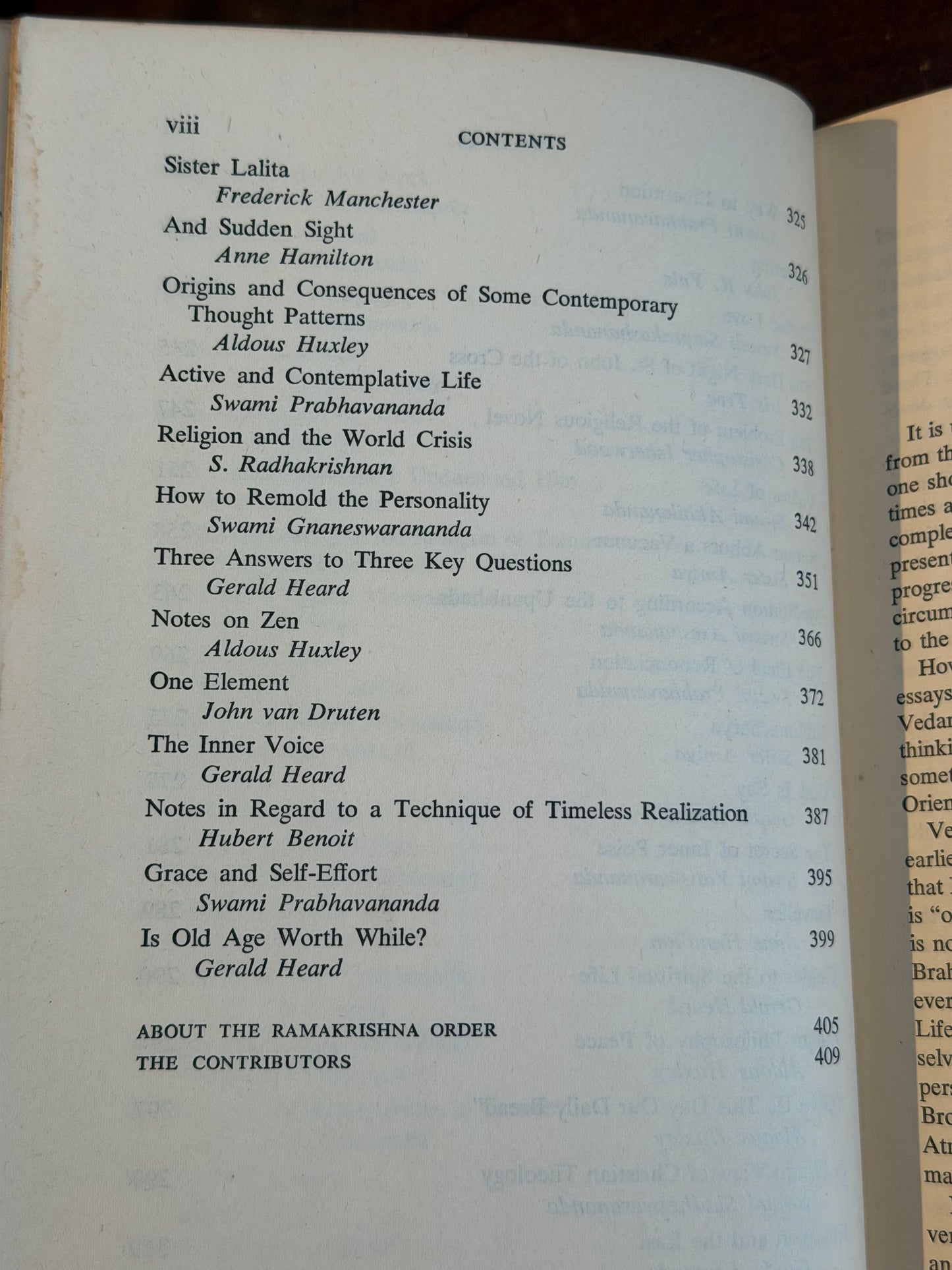 Vedanta For Modern Man by Christopher Isherwood