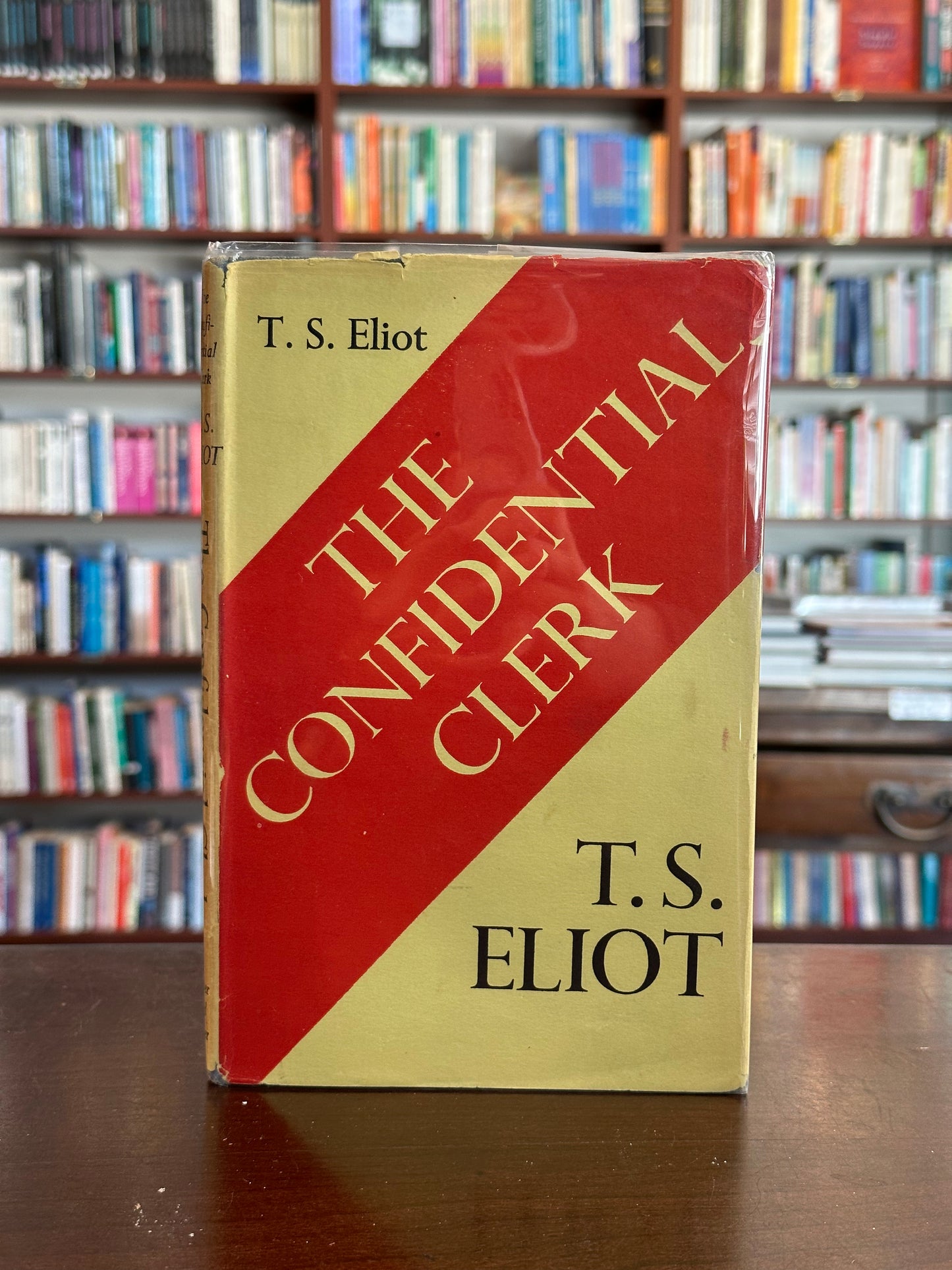 The Confidential Clerk by T.S. Eliot (First Edition)