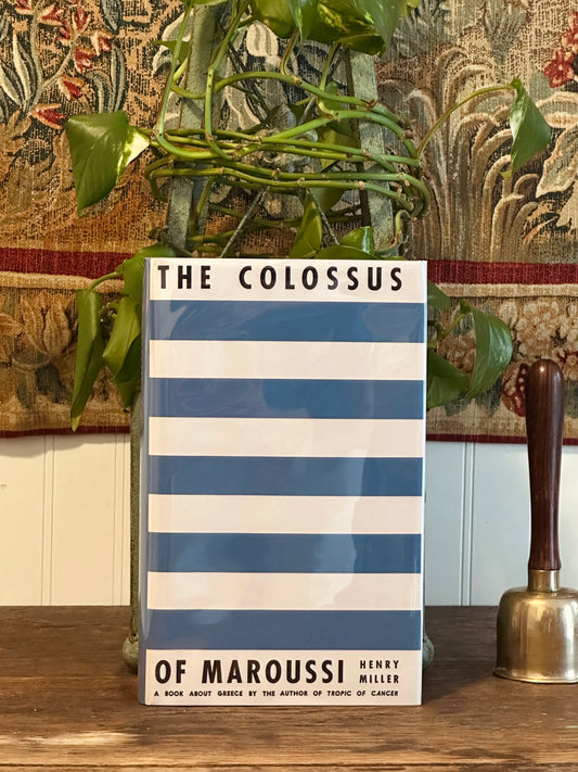 The Colossus of Maroussi by Henry Miller (First Edition)