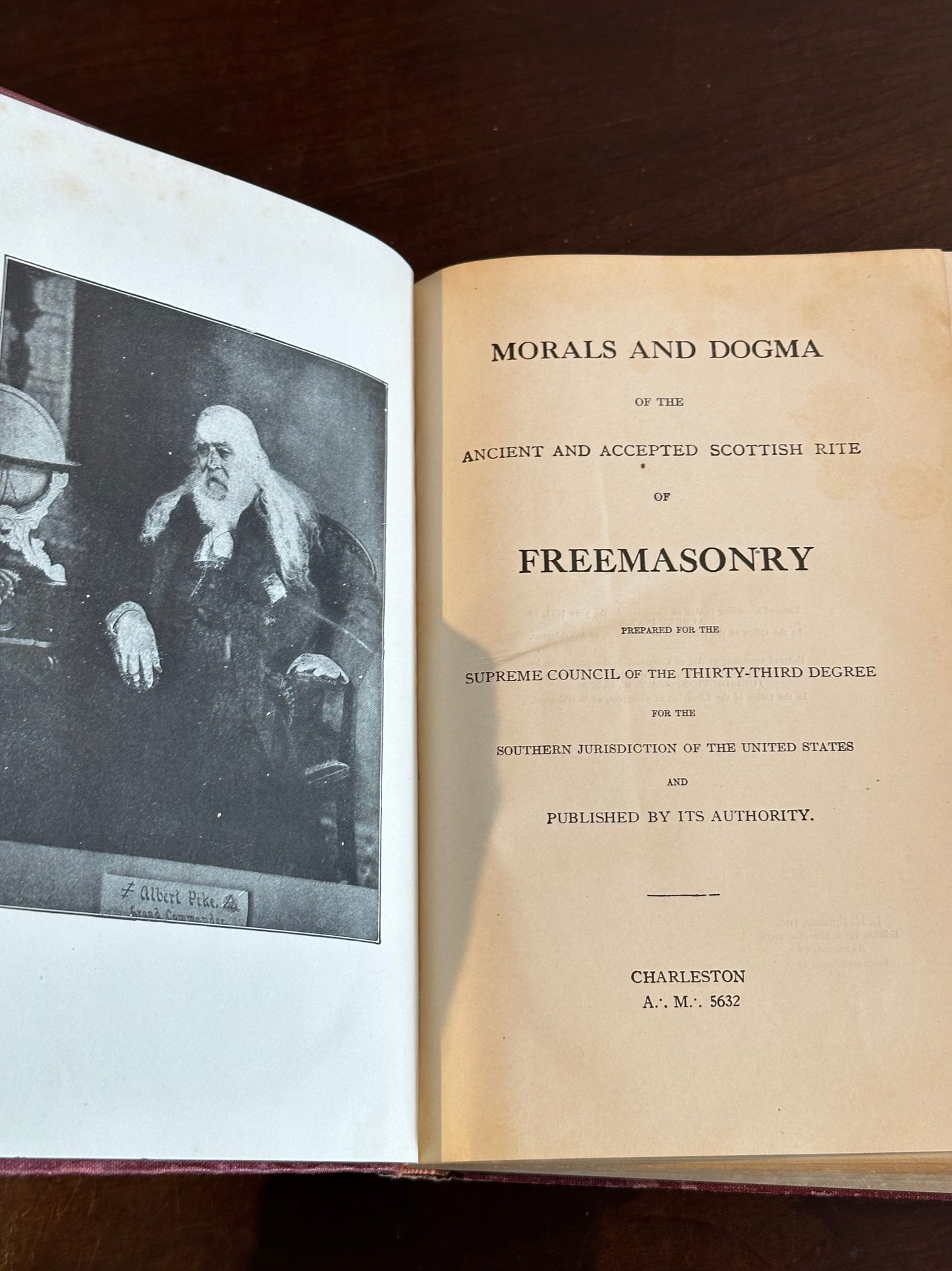 Morals and Dogma by Albert Pike