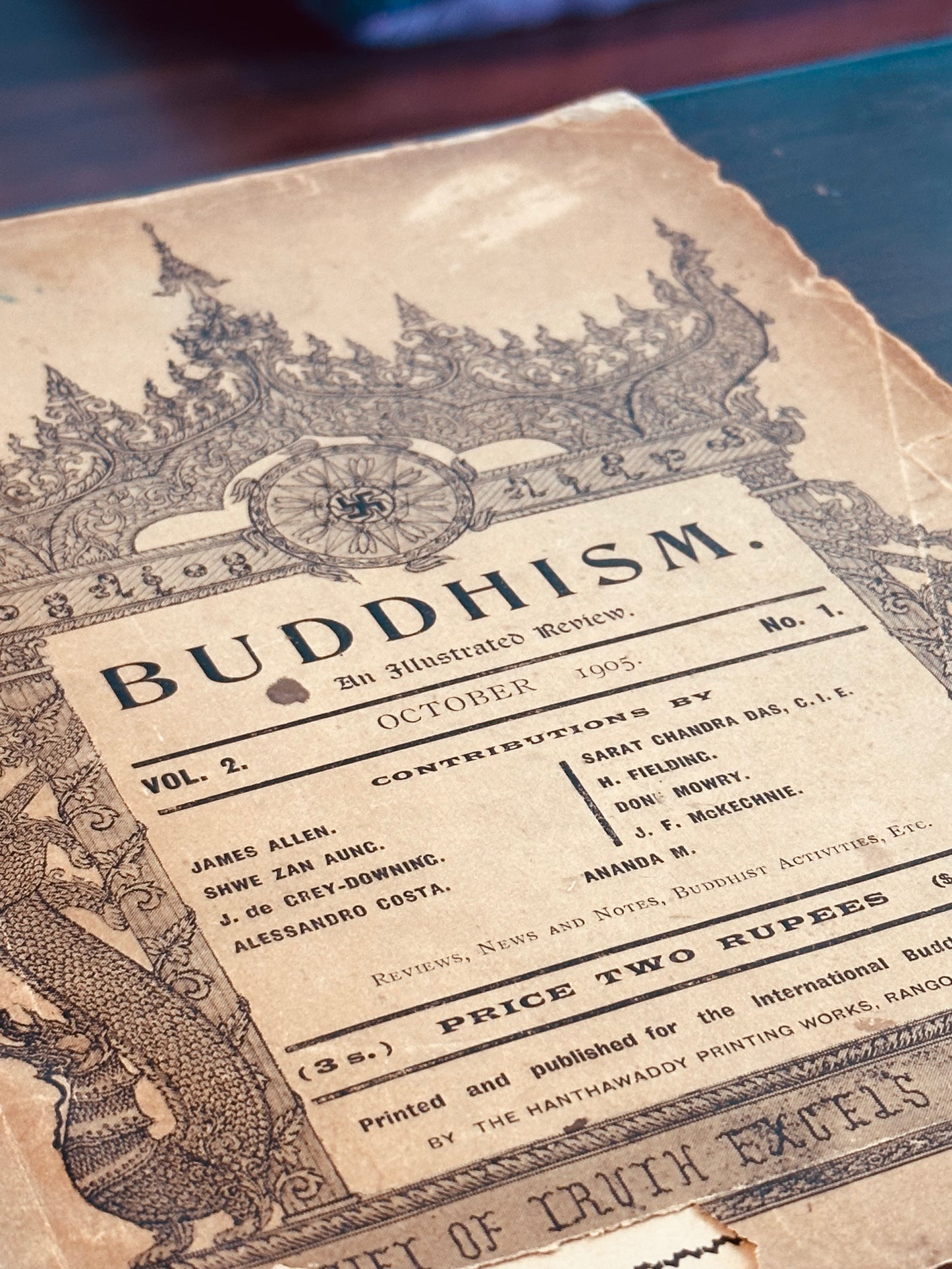 Buddhism: An Illustrated Review Vol. 2- No. 1