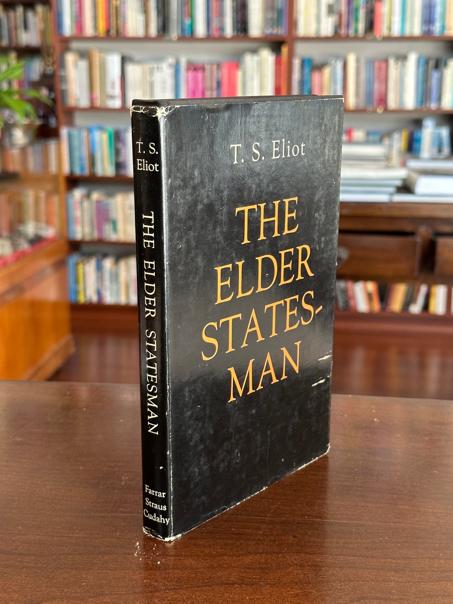 The Elder Statesman by T.S. Eliot (First Edition)