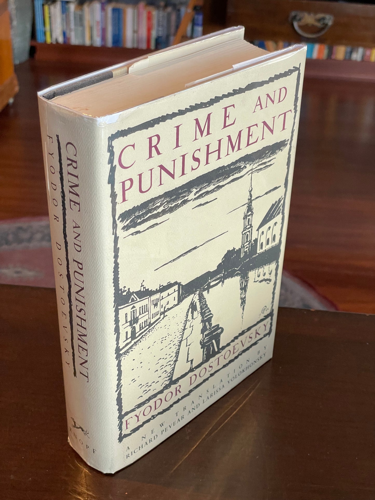 Crime and Punishment by Fyodor Dostoyevsky (Book Club Edition)