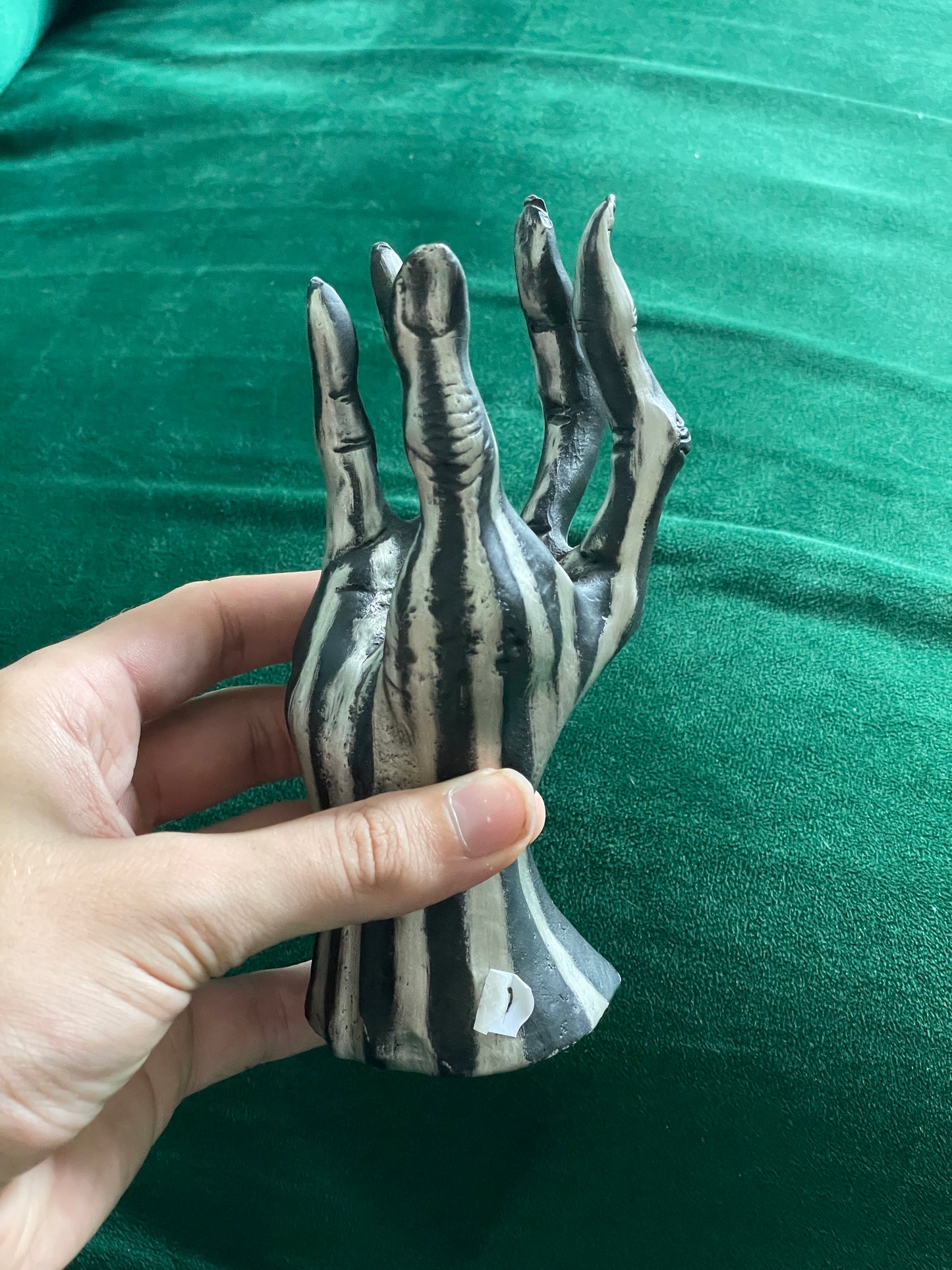 Striped Pewter Hand