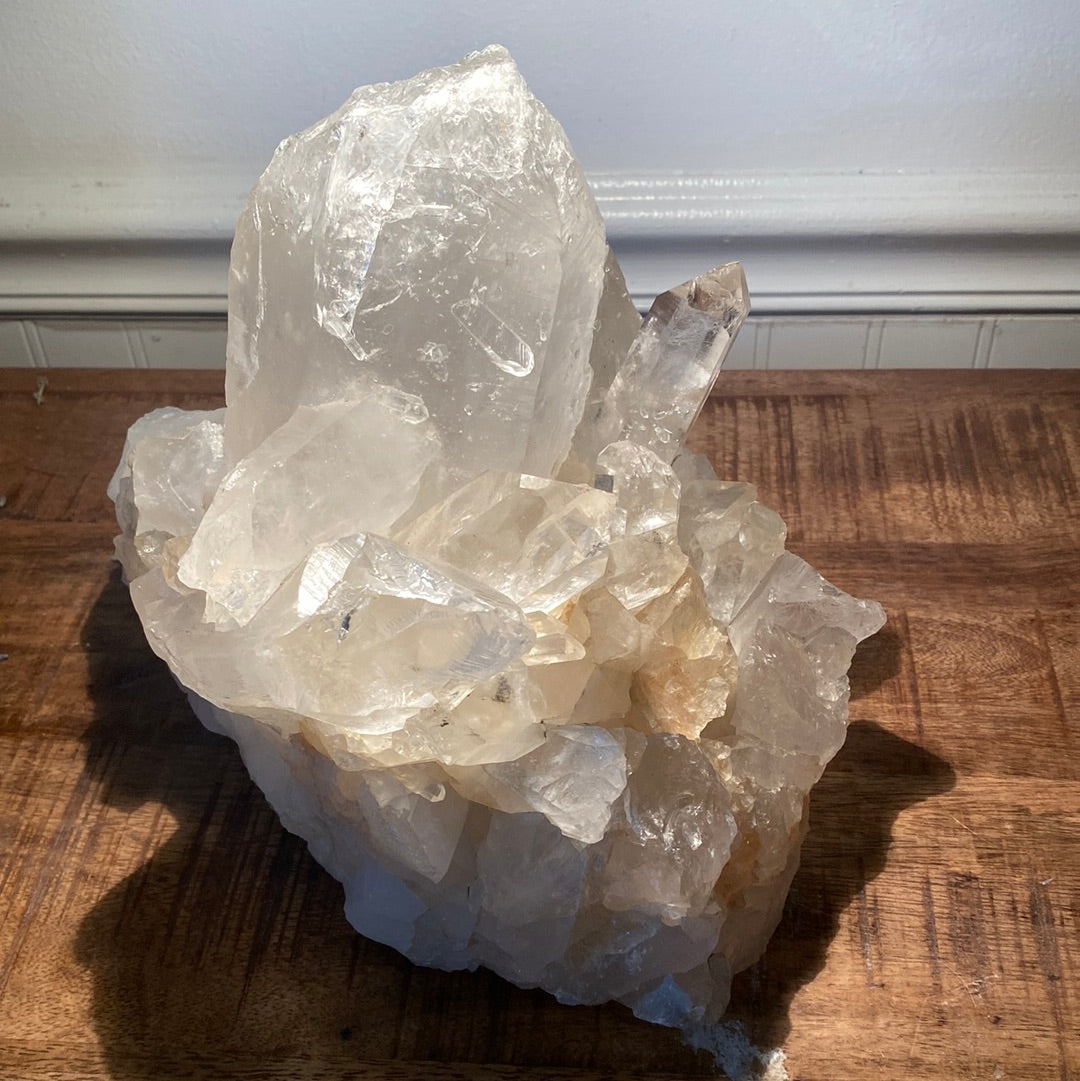 Raw Quartz Crystal Formation