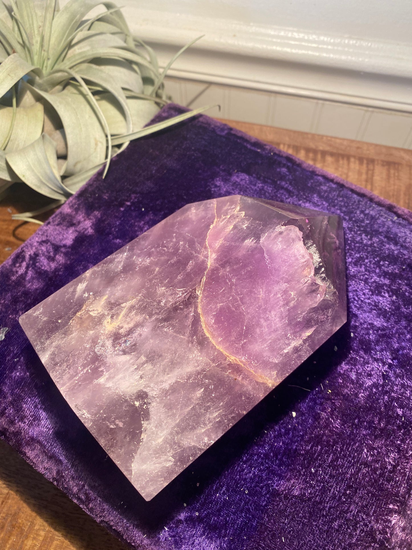 Amethyst Bookends