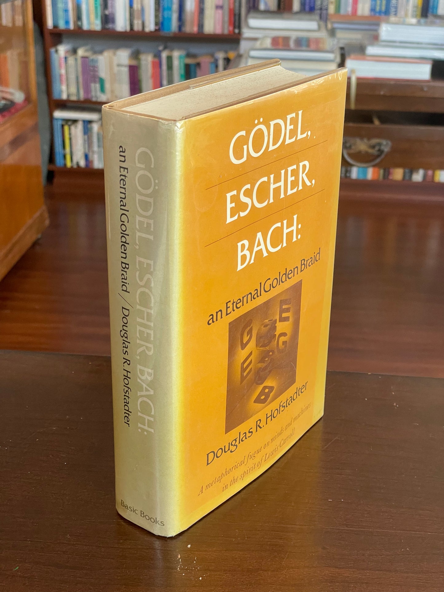Gödel, Escher, Bach by Douglas Hofstadter (First Edition)