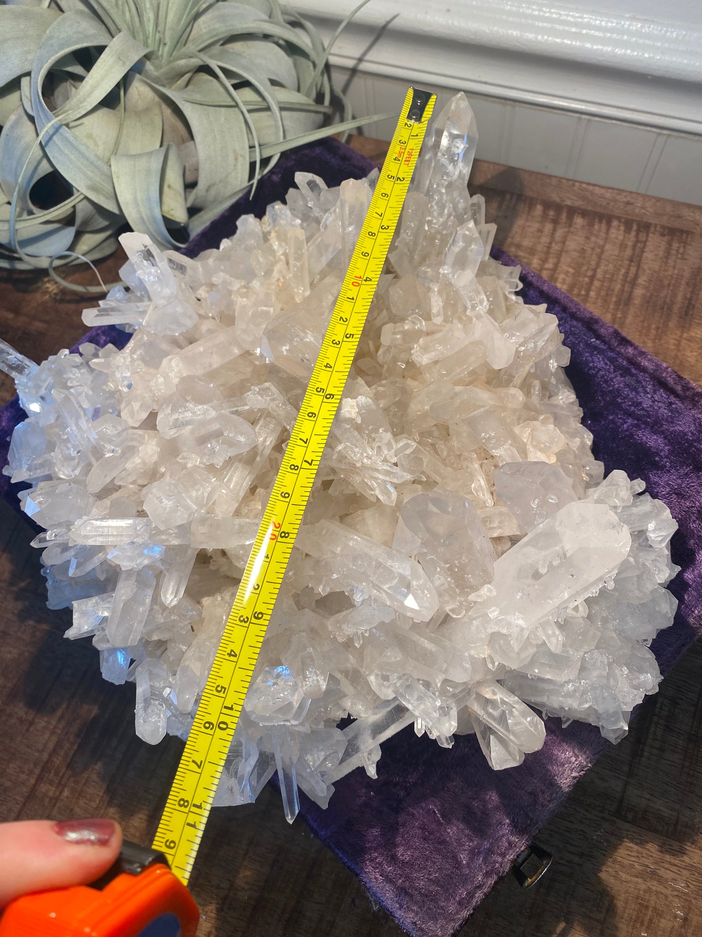 Quartz Crystal Cluster Large