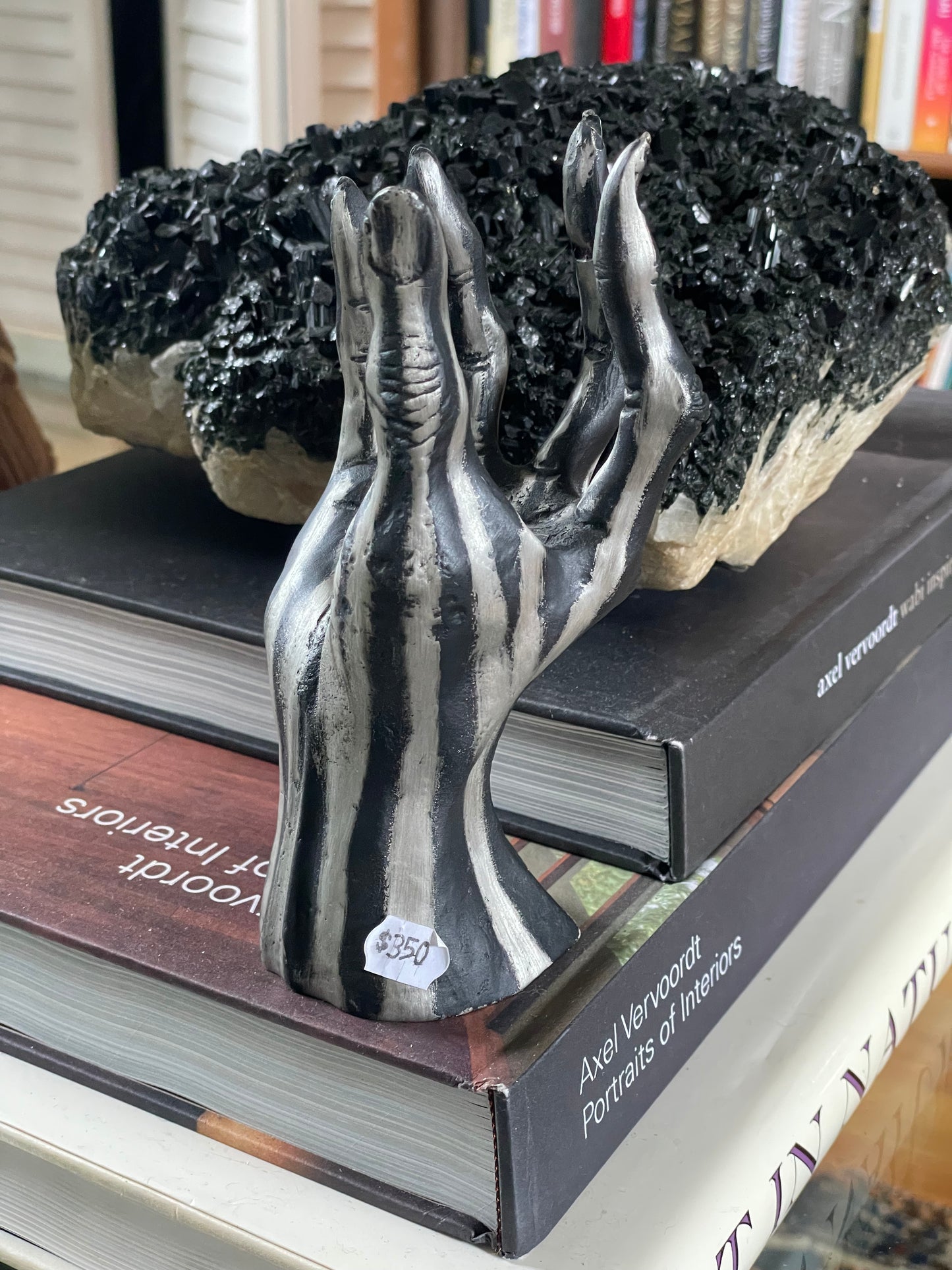 Striped Pewter Hand