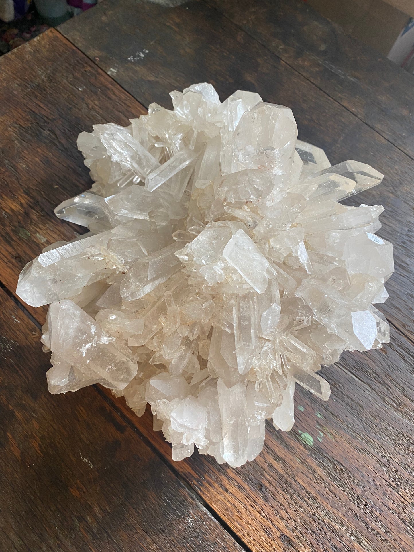 Quartz Crystal Cluster Large