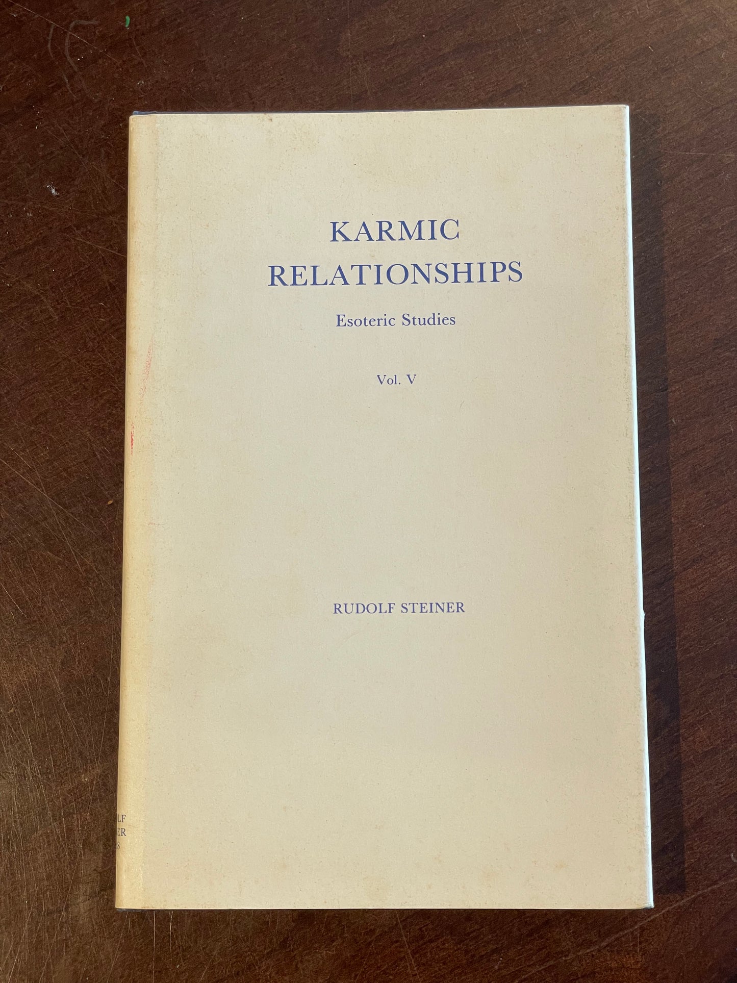 Karmic Relationships Vol. V by Rudolf Steiner