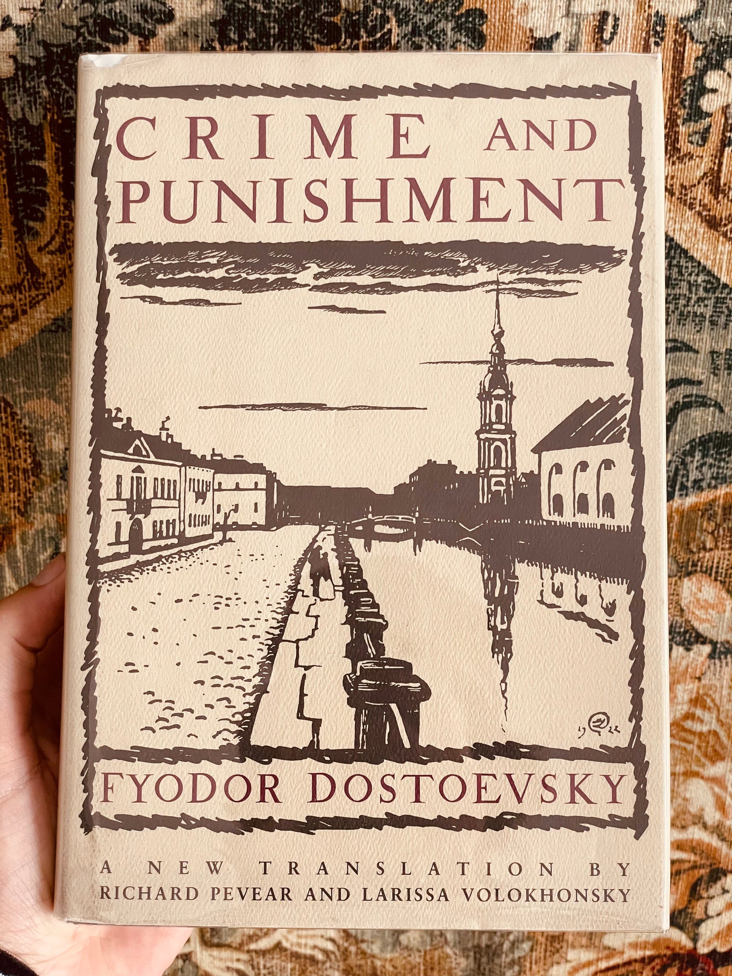 Crime and Punishment by Fyodor Dostoyevsky (Book Club Edition)