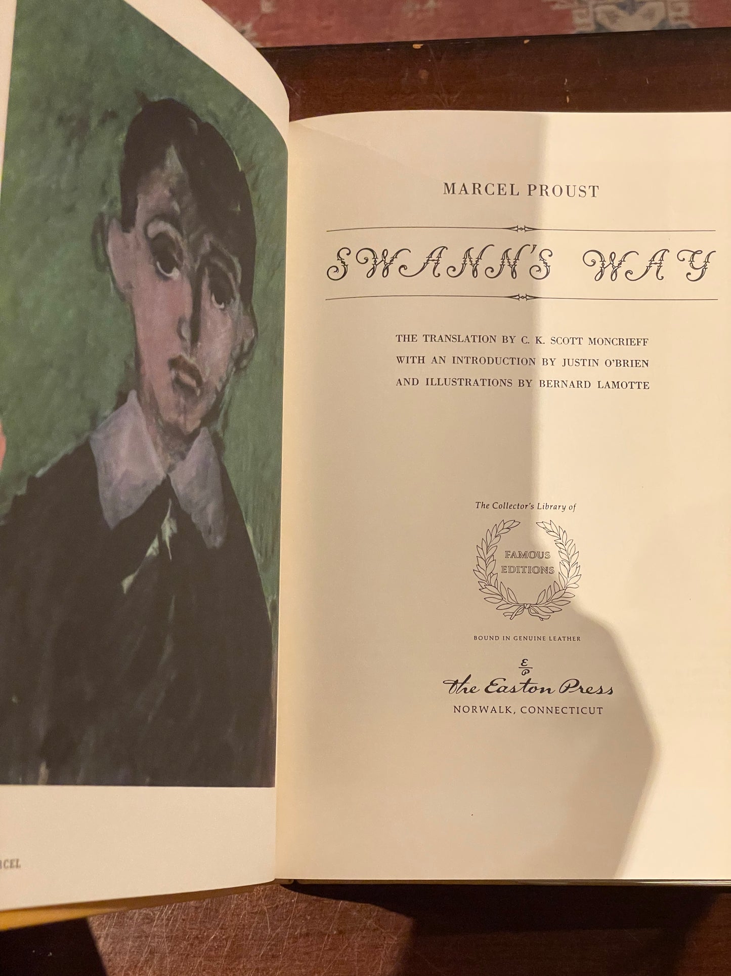 Swann’s Way by Marcel Proust (Easton Press)