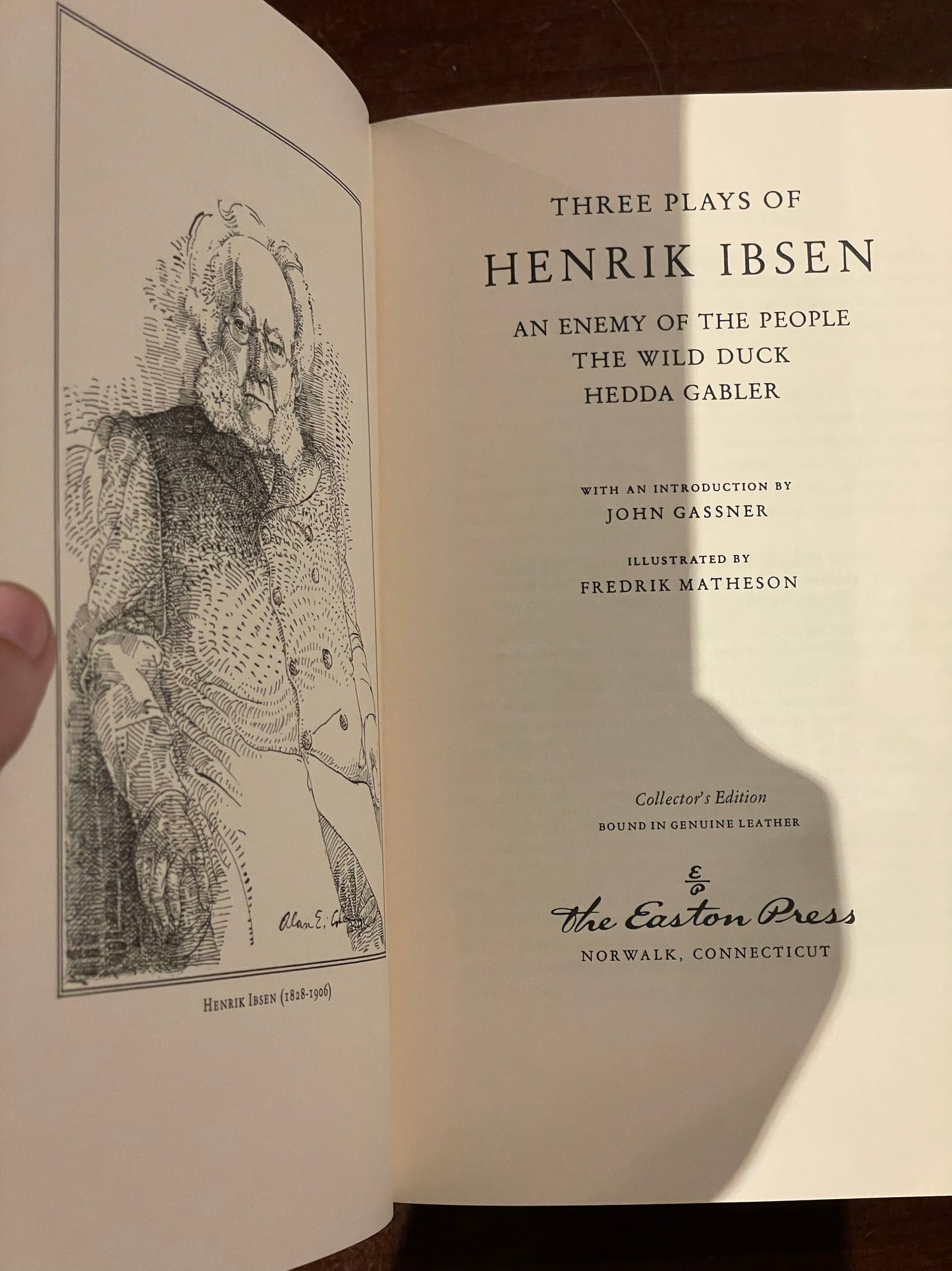 Three Plays by Henrik Ibsen (Easton Press