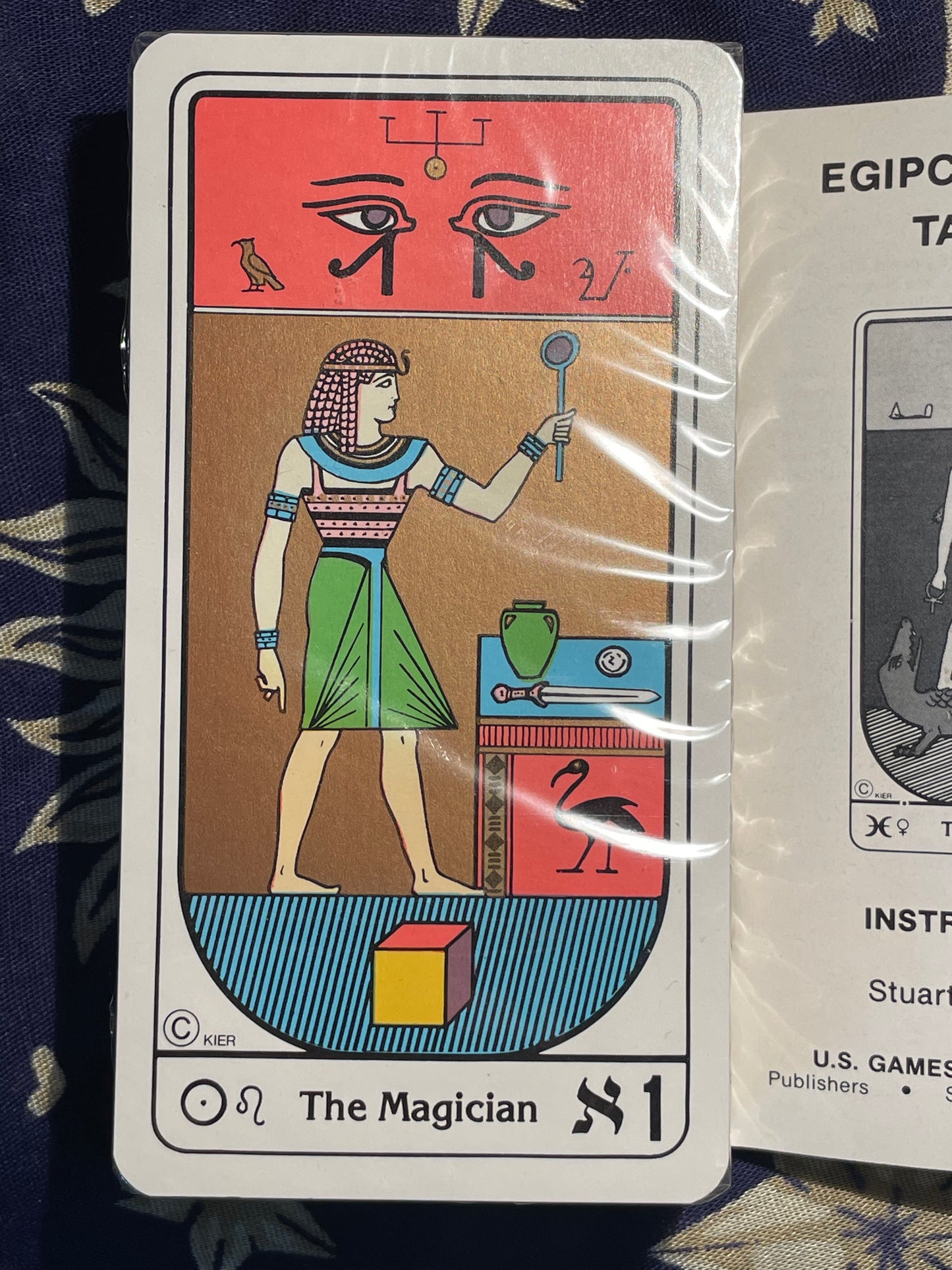 Rare Vintage Egyptian Tarot