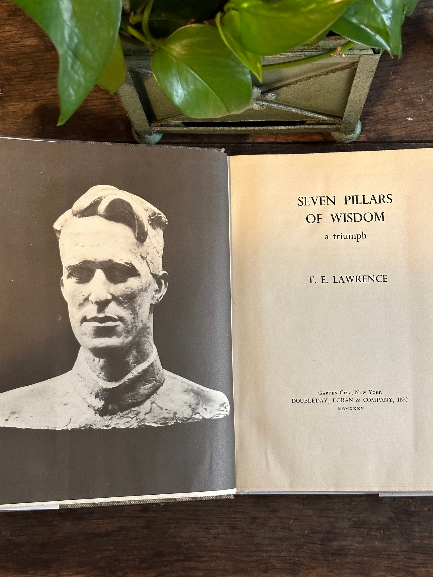 Seven Pillars of Wisdom by T.E. Lawrence (First Edition)