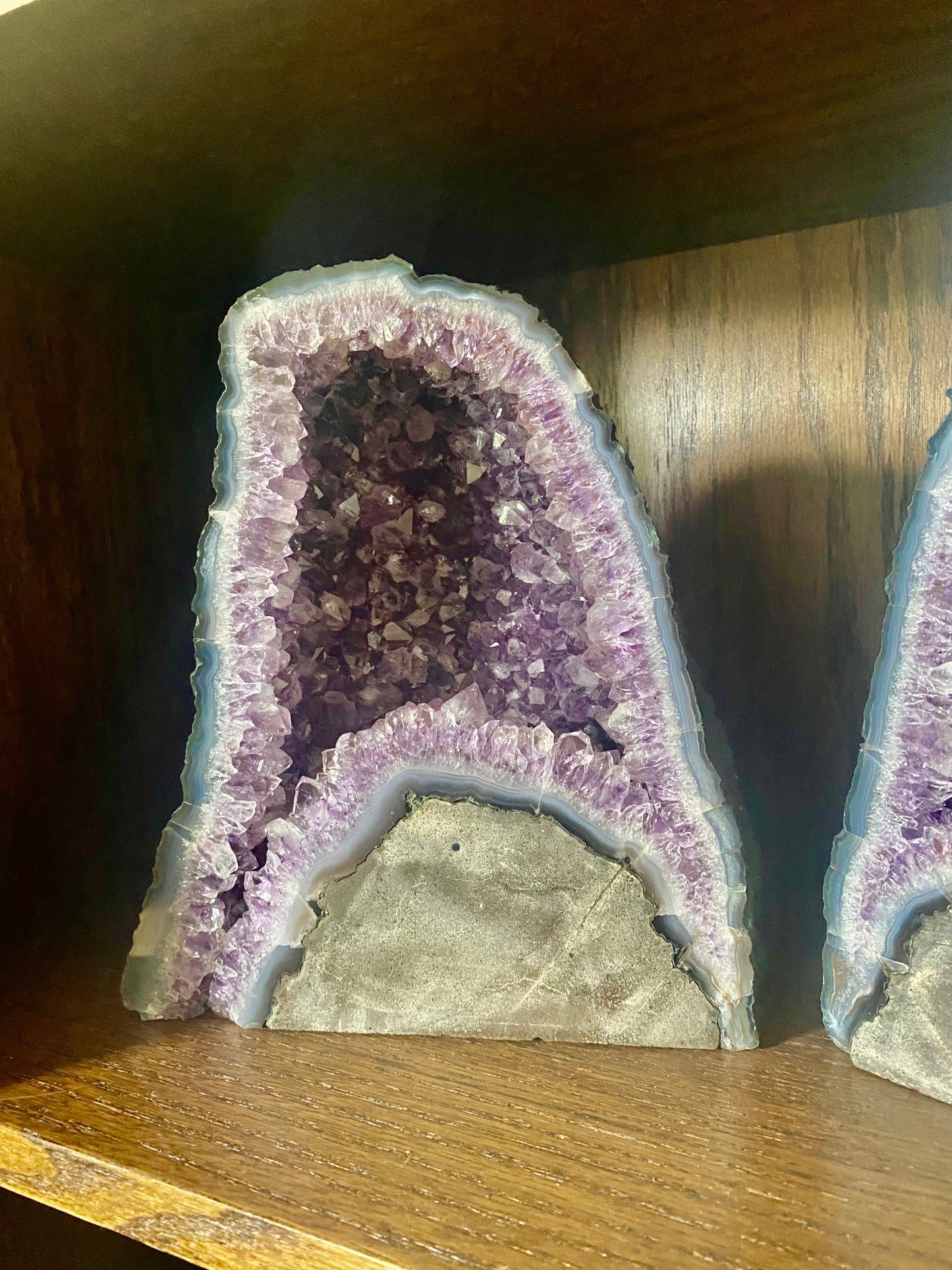 Pair of Amethyst Geodes