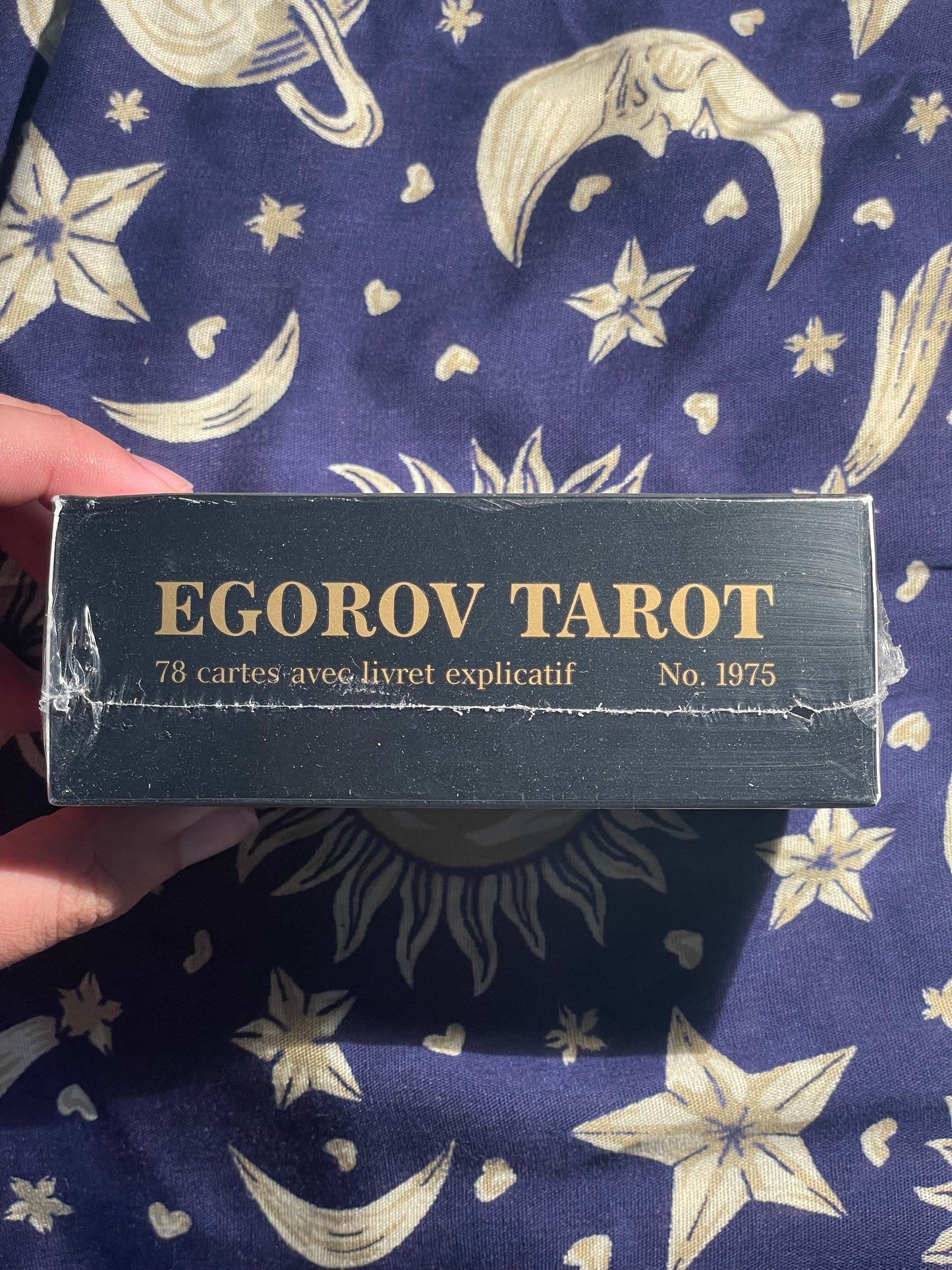Vintage Egorov Gold Edition Tarot