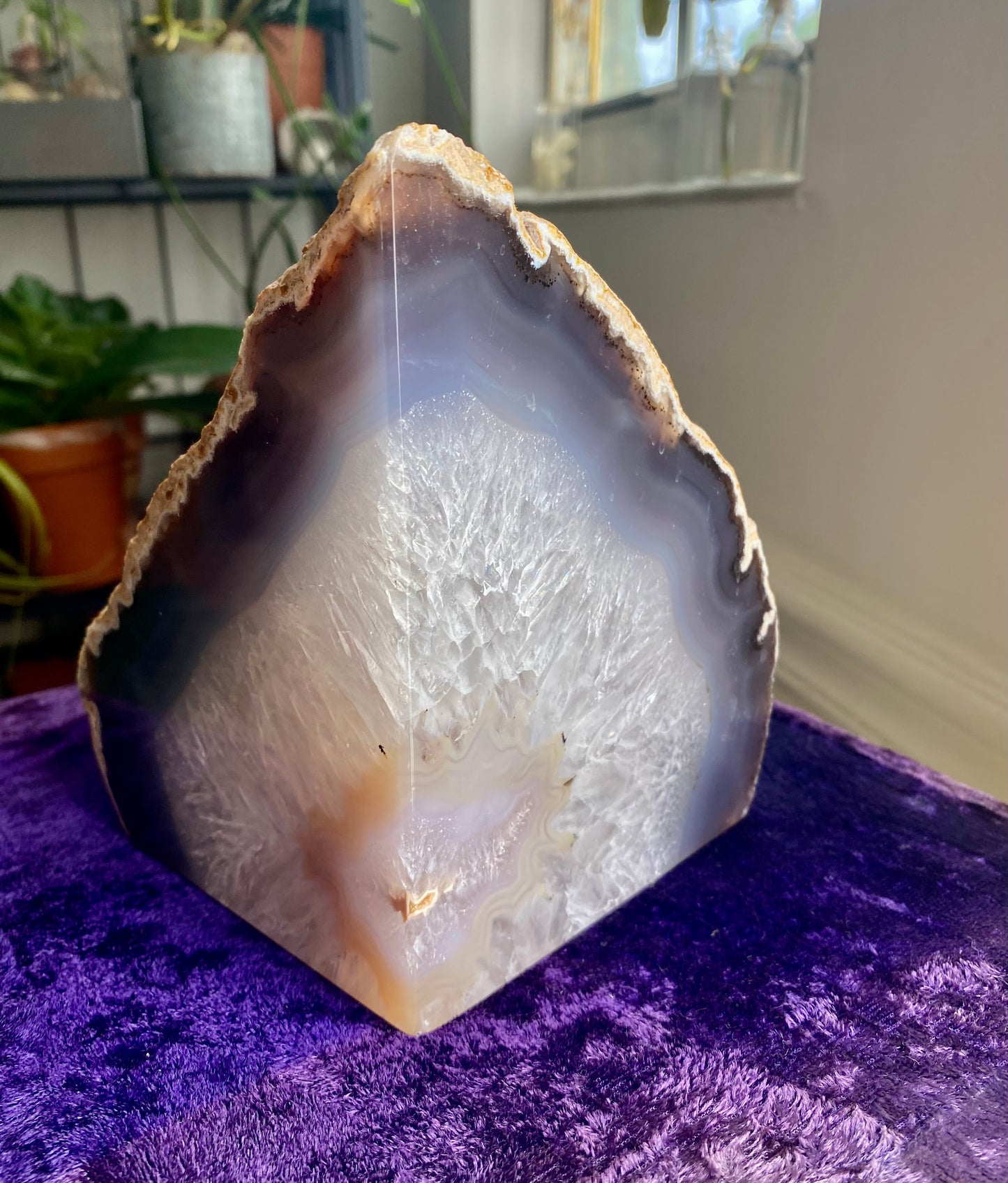 Pair of Agate Bookends