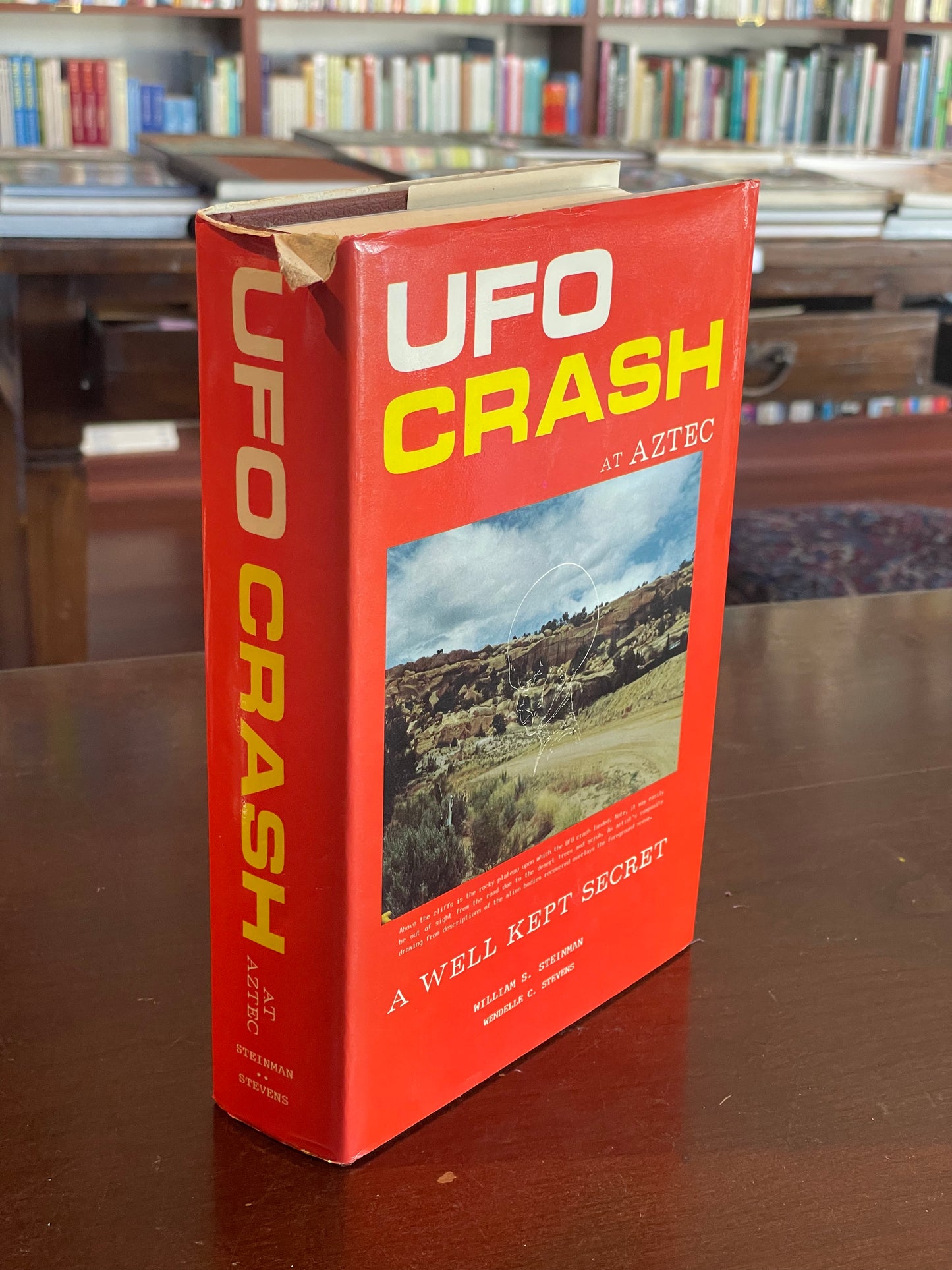 UFO Crash at Aztec by William Steinman Limited First Edition